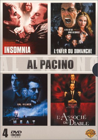 Al Pacino - Coffret - Insomnia + L'enfer Du Dimanche + Heat + L'associé Du Diable