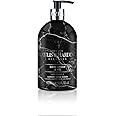 Baylis & Harding Liquid Hand Soap Wash with Dispenser, Elements, Dark Amber & Fig, 16.9oz/500ml