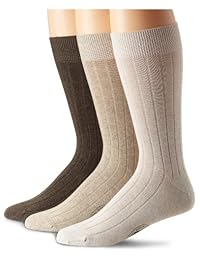 Tommy Bahama de los hombres Caimán Casual Crew 3-Pack de calcetines