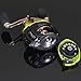 NOEBY Low Profile Baitcasting Fishing Reel with 10+1 Ball Bearings 6.3:1 Gear Ratio Saltwater Baitcast Baitcaster Fishing Reel (Green, Right Handed)