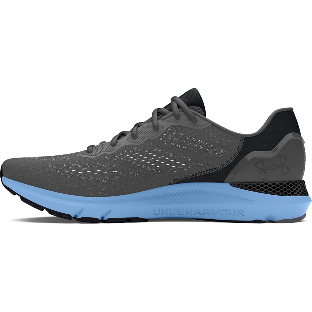 Under Armour Men’s HOVR Sonic 6, (109) Castlerock/Black/Castlerock, 7, US