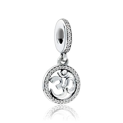 Pandora Om Symbol Dangle Charm 797584CZ