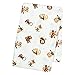 Trend Lab Safari Rock Band Deluxe Flannel Swaddle Blanket