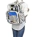 Planet Made Family Heavy Duty Extra Large Clear Backpack, Clear School Backpack. Transparent Backpack for Men and Women, Boys and Girl