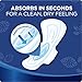 Always Maxi, Size 5, Extra Heavy Overnight Pads With Wings, Unscented, 36 Count