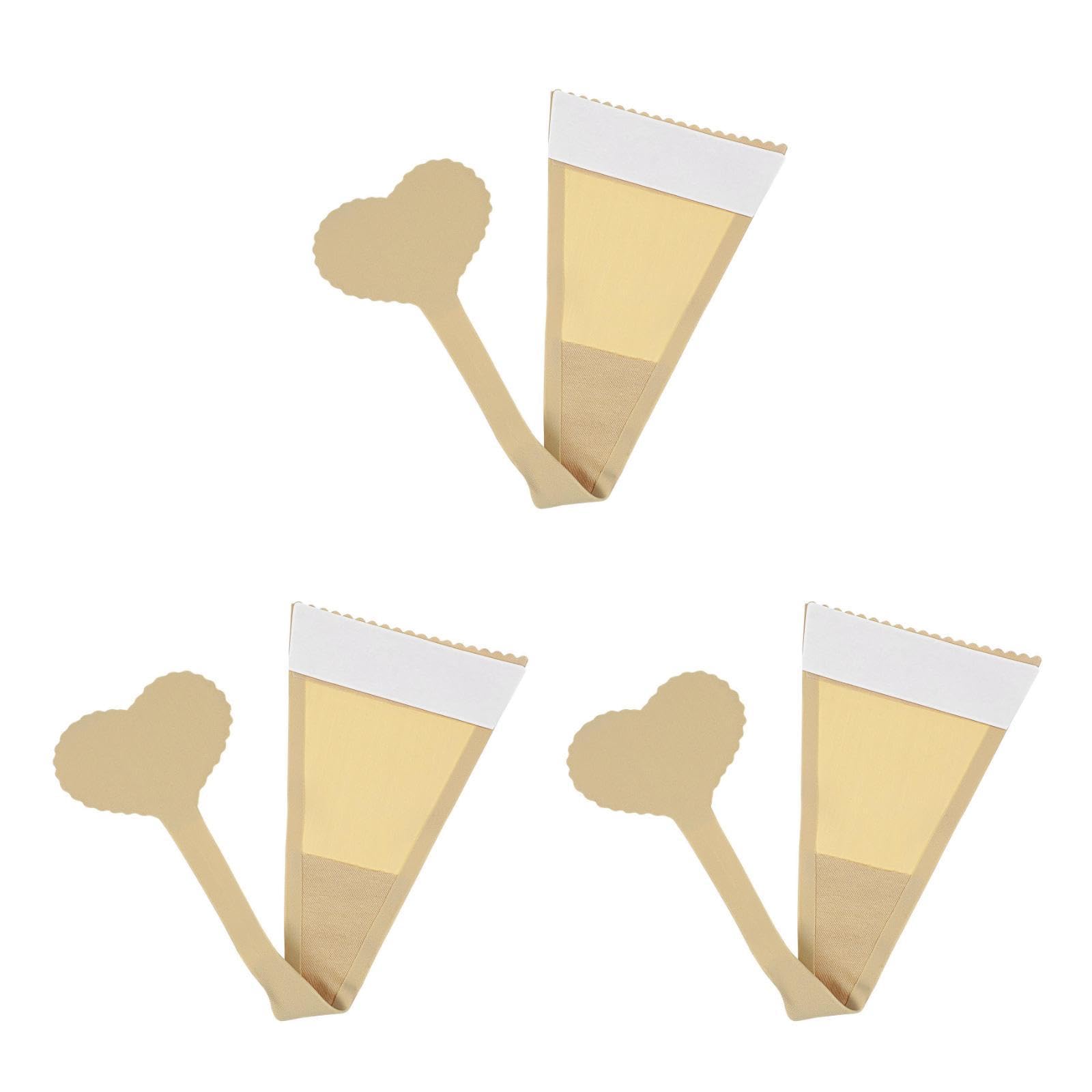 Photo 1 of WRITWAA 3Pcs Womens Invisible Lace Nude, One Piece C-line Pants Fun Underwear Thong, Self Adhesive No Panty Line Heart Shaped Strapless C-String Thong, Skin Color, Size
