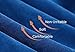RestZone Inflatable Air Travel Pillow for Leg Rest | Comfortable Footrest for Outdoors and Camping | Children and Kids to Sleep Soundly in Flight or Car