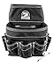 Gatorback B201 Professional Electricians Pouch. Tool Belt Ready Durable Electrician Pouch with 18 Pockets and Tape Chain