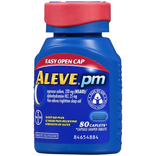 Aleve PM with Easy Open Arthritis Cap, Caplets with Naproxen Sodium