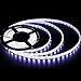 SUPERNIGHT (TM) 16.4FT 5M SMD 5050 Waterproof 300LEDs Cool White LED Flash Strip Light,LED Flexible Ribbon Lighting Strip,12V 60W