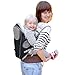 Baby Carrier for Infants and Toddlers - 4 Carrying Positions - 100% Breathable Soft Machine Washable! Adjustable Baby Sling Carrier for Hiking - A Great Baby Shower Gift