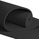 YogaAccessories Extra Long 1/4'' Deluxe Yoga Mat