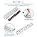 10 LED Motion Sensing Closet Lights, MagicBuds Super Bright Stick-on Anywhere Portable 10-LED Wireless Cabinet Night/ Stairs/ Step Light Bar with Magnetic Strip (3 Pack, Battery Operated)