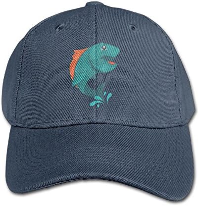 Hanfjj Kefdk Green Fish Trucker Caps With Adjustable Kids Baseball Hat Boy and Girl