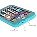 iPhone 6S Waterproof Case, Pandawell Slim Thin Light Dirt/Dust Proof Snowproof Shockproof Case Full Body Underwater Protective Cover for Apple iPhone 6 / iPhone 6S 4.7 inch - Teal