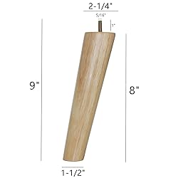 WEICHUAN Solid Rubber Wood Replacement Sofa Couch