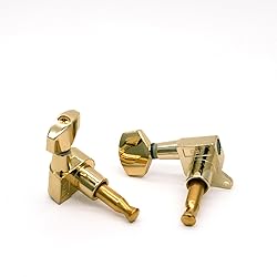 harpfeas 6 Pieces 3L3R Guitar tuner pegs,small