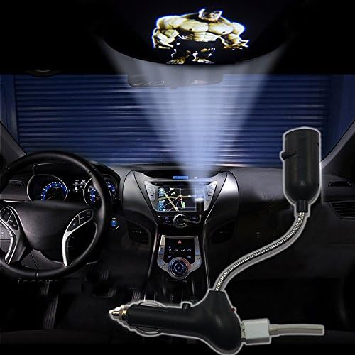 Car Inside Ceiling LED Logo Projector Light Hulk