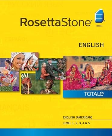 Rosetta Stone English (American) Level 1-5 Set for Mac [Download]