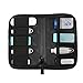 BUBM 9 x USB Flash Drives Carrying Case With Handy Quality Padded Protection for Usb Sticks and Memory Cards , Purple with 4 mesh Slots