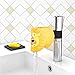 Egnaro Bath Spout Cover ,For Baby Bath Safety,100% Medical Silicone,Cute Lion pattern,Yellow