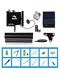 Luxnwatts Ender-3 Pro - Kit de impresión 3D para impresoras de bricolaje (8,6 x 8,6 x 9,8 pulgadas) con fuente de alimentación y placa magnética suave de Creality
