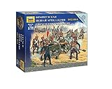 Zvezda Models 1/72 French Foot Artillery Napoleonic Wars Model Kit