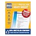 Samsill 500 Clear Heavyweight Sheet Protectors, 3.3 Mil Thickness, Top Loading / 3 Hole Design Page Protectors, Archival Safe for Photos or Printed Copy, Holds Multiple 8.5 x 11 Sheets, Bulk 500 Pack