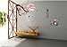 All River Into the Sea Plum Blossom Lotus Flowers Removable Wall Decals Sticker for Living Room