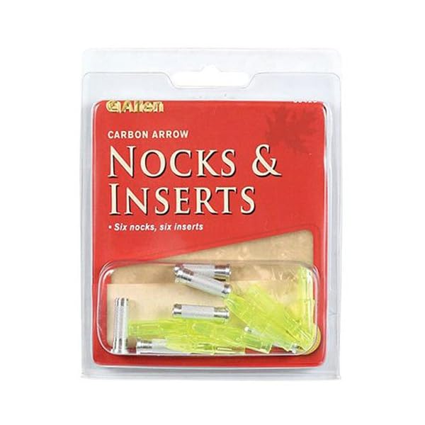 Allen Company Allen Gold Tip Carbon Express Nocks and Inserts for