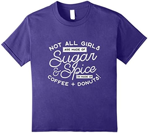 Kids Coffee Themed Shirt for the Coffee Lover and Addict 8 Purple