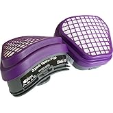 GVS SPR468 Elipse OV/P100 Replacement Filters, Both Small/Medium and Medium/Large
