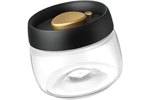 miduoidn Coffee Canister Airtight Storage Container Glass Jar Keeps Fresh Beans Well Preserved Without Compromise On Airtight