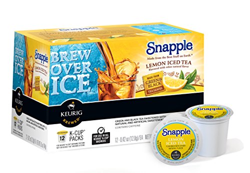 Snapple Lemon Iced Tea Keurig K-Cups, 72 Count