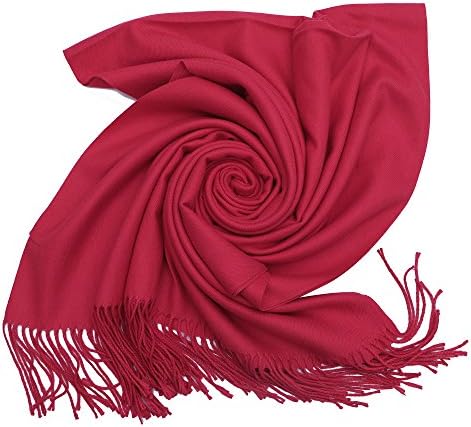 Niaiwei Cashmere Scarf Blanket Large Soft Pashmina Shawl Wrap For Men and Women