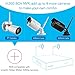 XMARTO [Expandable 8CH] Wireless Security Camera System, 2pc WiFi [PTZ Cameras Outdoor] + 2pc Bullet IP Cameras for Home Surveillance, 8CH 1080p NVR (Built-in Router, Auto Pair, Mobile View, 1TB HDD)