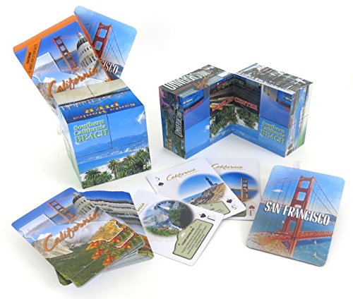 California souvenir gift set, includes unique folding c…