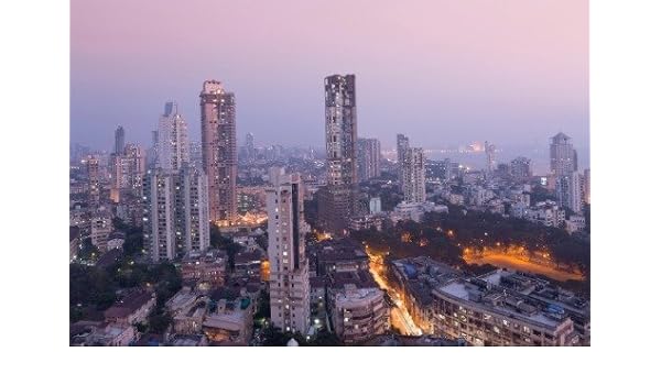Amazon Com Conversationprints Mumbai India Skyline Glossy Poster