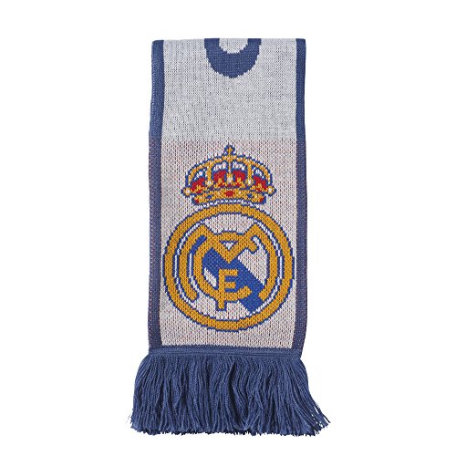 Adidas fc real madrid fc home soccer scarf (crystal whi…