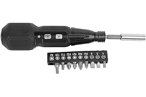 Cordless Electric Screwdriver, 2 in 1 Electric Manual Screwdriver USB Charging Screwdriver 280RPM for DIY Crafts, Computer, P