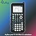 Silicone Case for Ti 84 Plus CE Calculator (Black) - Cover for Texas Instruments Ti-84 Graphing Calculator - Silicon Skin for Ti84 Plus - Protective & Anti-Scretch Cases - Ti 84 Accessories by Sully