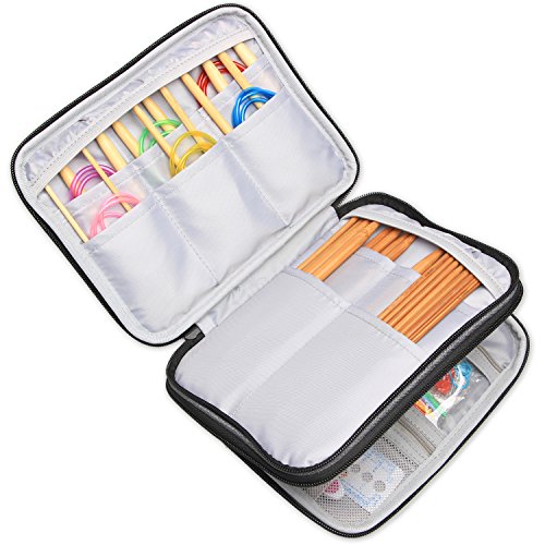 2 Knitting+Organizer+Circular+Accessories+Included