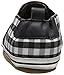 Robeez Liam Soft Sole Crib Shoe (Infant), Black/White, 0-6 Months M US