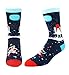 HAPPYPOP Space Gifts Astronomy Gifts for Men Teens - Astronaut Gifts for Space Enthusiasts, Math Planet Socks, Space Socks 4 Pack