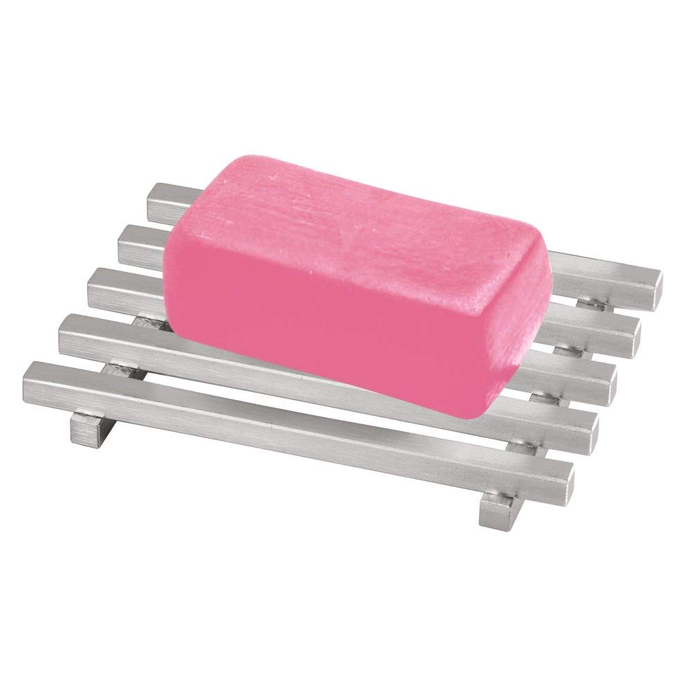 Best Interdesign Gia Kitchen Counter/Sink Soap Dish – Self Draining Soap Saver Design