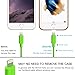 iPhone 7 Cable, Cambond 2 Pack Apple Certified 8 Pin Lightning to USB Cable Durable Stepped Apple Cord 6ft Charging Cable Blue and Green