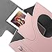 Fintie Protective Case Compatible with Polaroid PIC-300 / Fujifilm Instax Mini 7s Instant Film Camera - Premium Vegan Leather Bag Cover with Removable Strap, Rose Gold