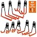 Garage Storage Utility Hooks, 8 Pcs Heavy Duty Hooks for Organizing Power Tools, Ladders, Bikes, Ropes, Bulk Items