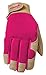 Women's Hybrid Leather Palm Garden Work Gloves (Wells Lamont 1042M), Medium, Lavender Frost, Pinkberry, Watermint Green, Periwinkle Blue