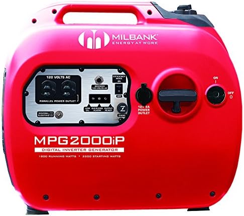 Milbank MPG2000IP Digital Inverter Portable Generator